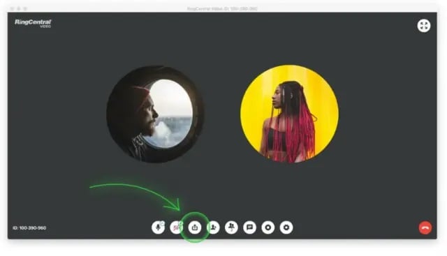 How to Share Screen in RingCentral App