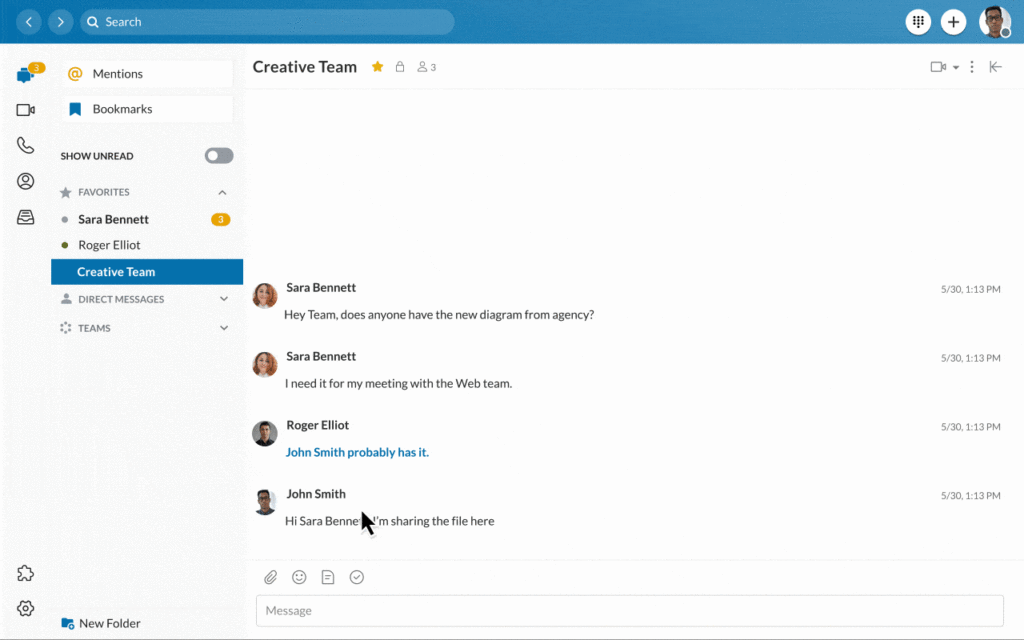 Team Huddle - RingCentral App