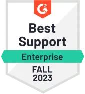 Best support Enterprise badge