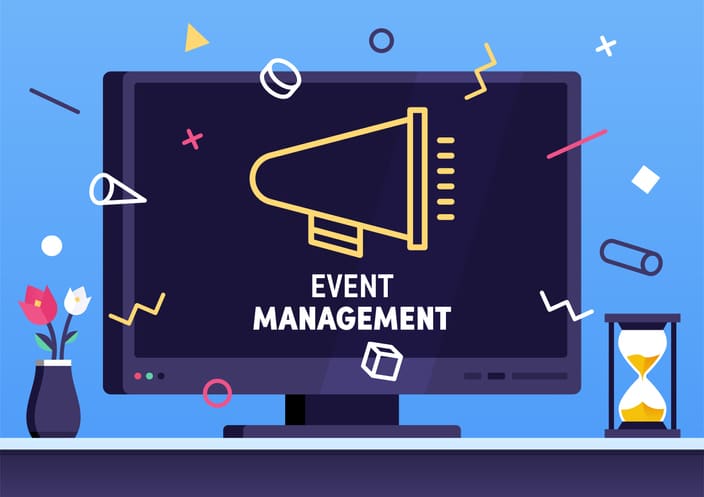 Event Management Modern Flat Design Concept