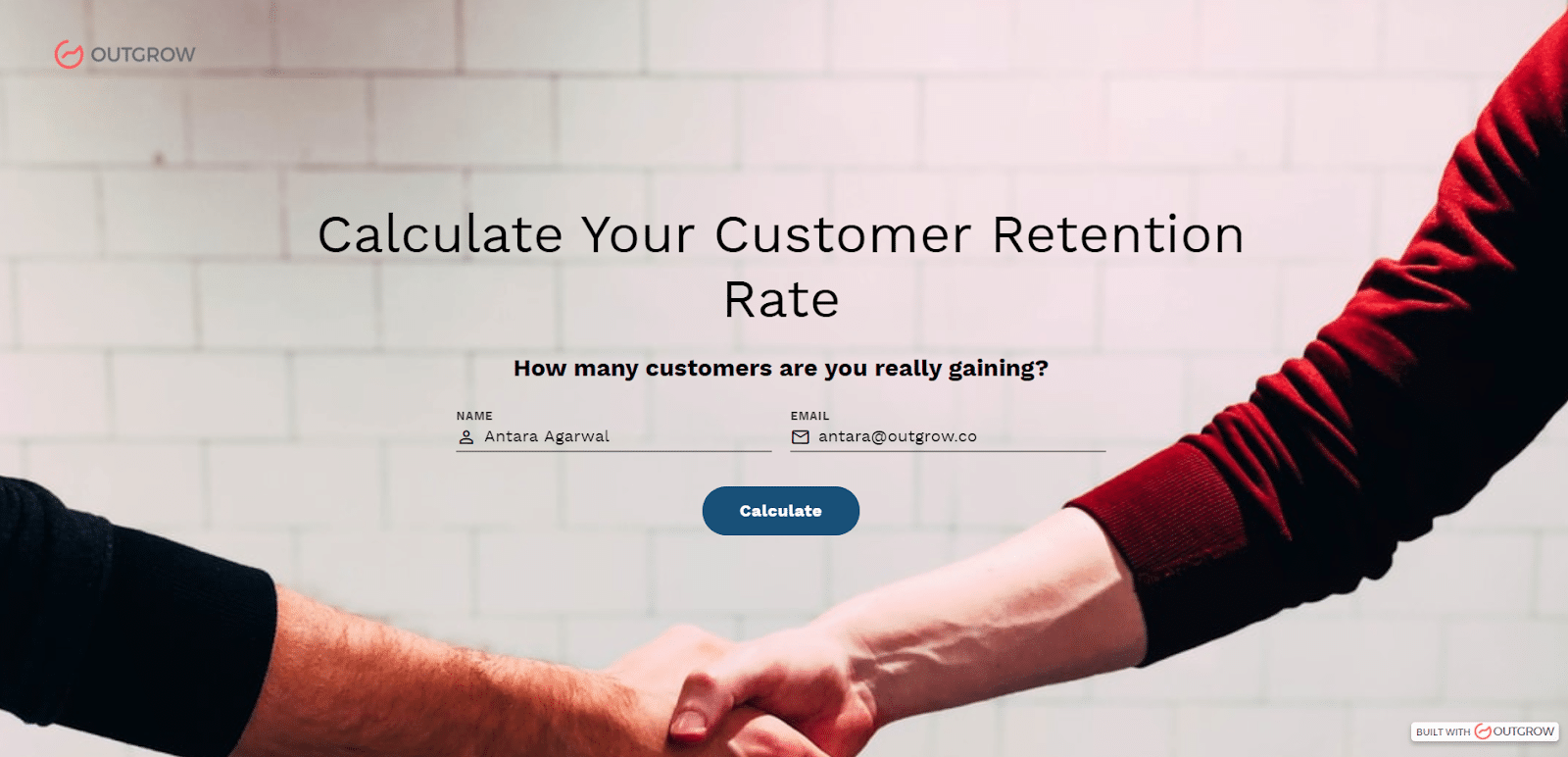 customer retention rate calculator