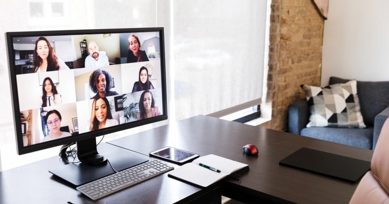 video conference during covid  pandemic