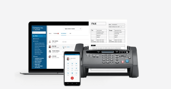 Sending a fax through RingCentral account-276