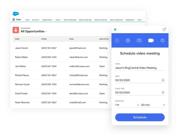 Salesforce Integration with RingCentral | RingCentral UK