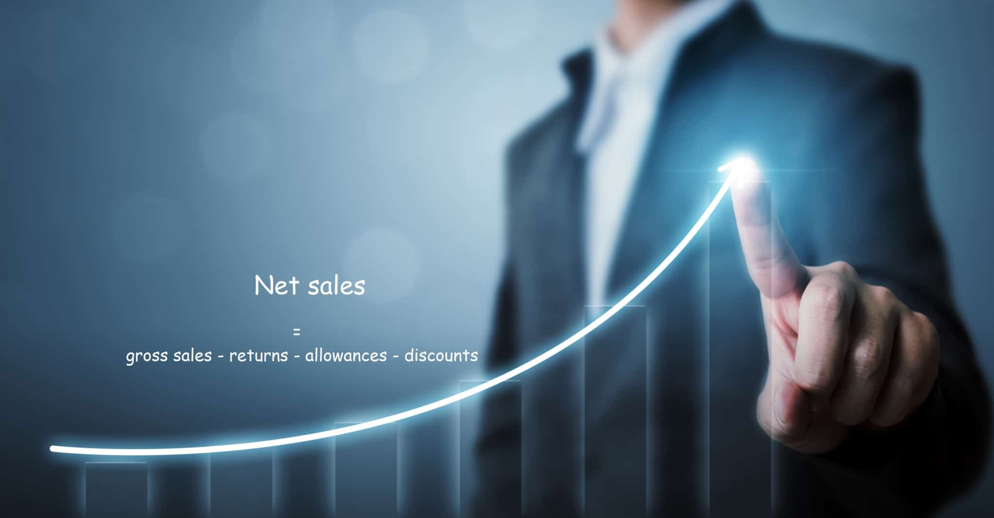 How do I calculate net sales?