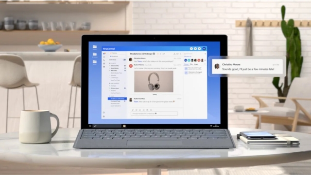 A Work together - From anywhere Platform the RingCentral-473