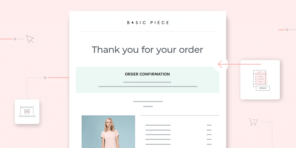 Basic piece order confirmation