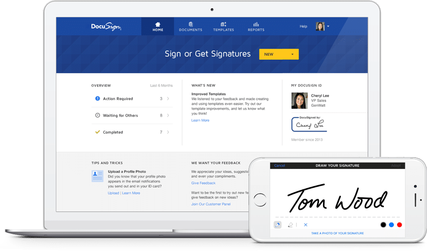 DocuSign secure platform