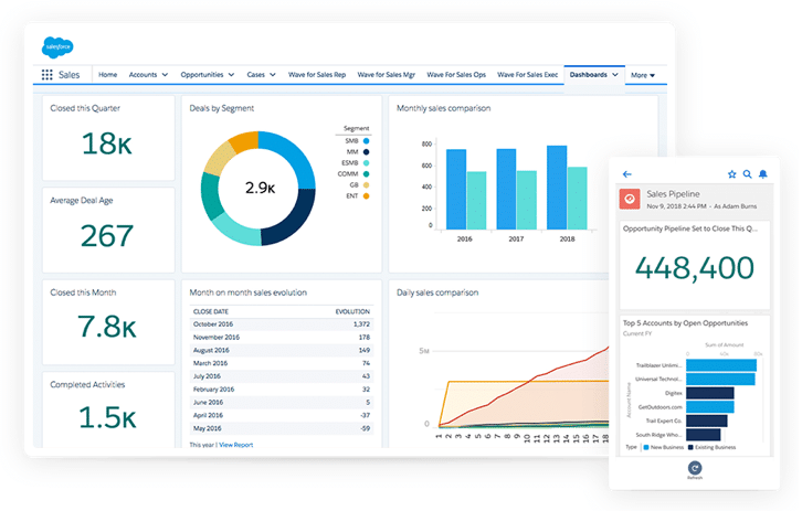 Salesforce customer relationship management software