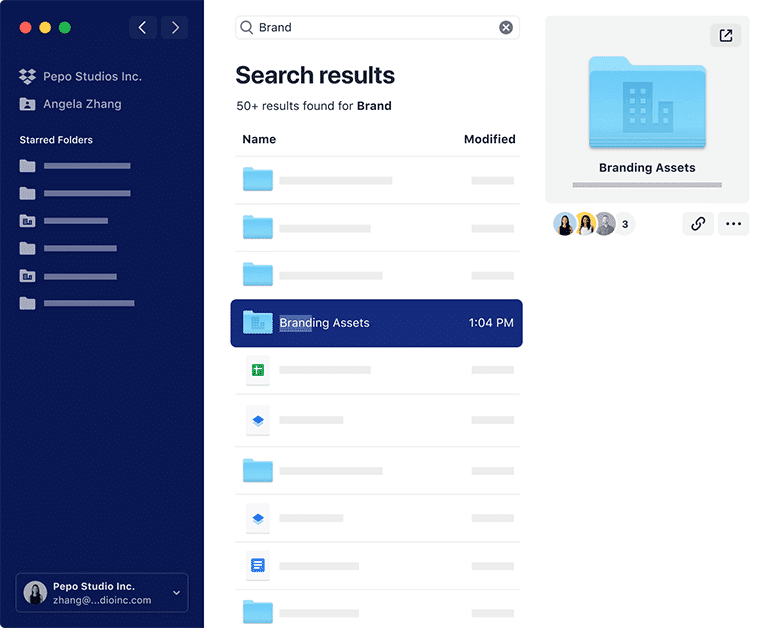 Dropbox, online file storage