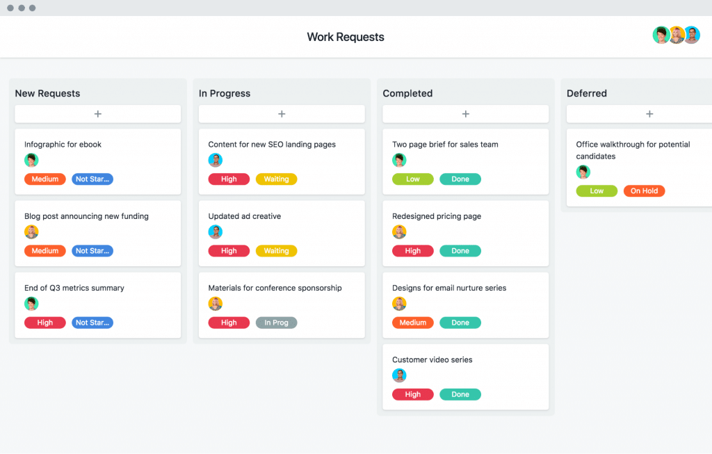 Asana free project management tool