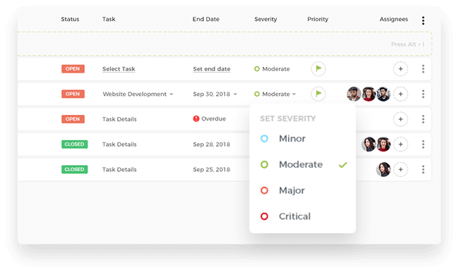 nTask project management tool