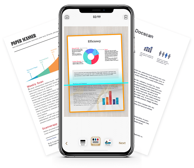 DocScan, handy pocket scanner app