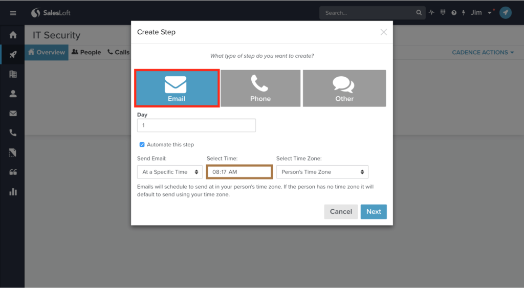 Salesloft sales enablement tool