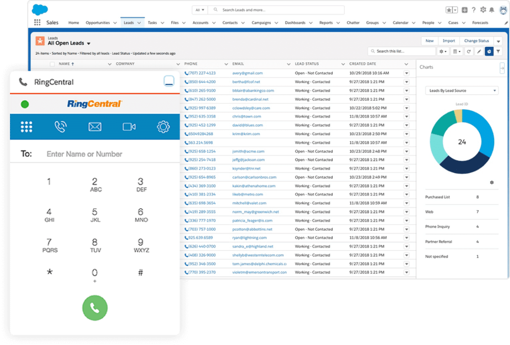 alternatives to broadvoice - ringcentral with salesforce