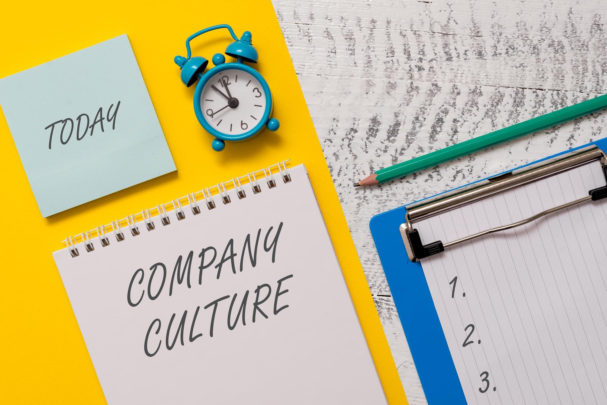 Refine company values and culture