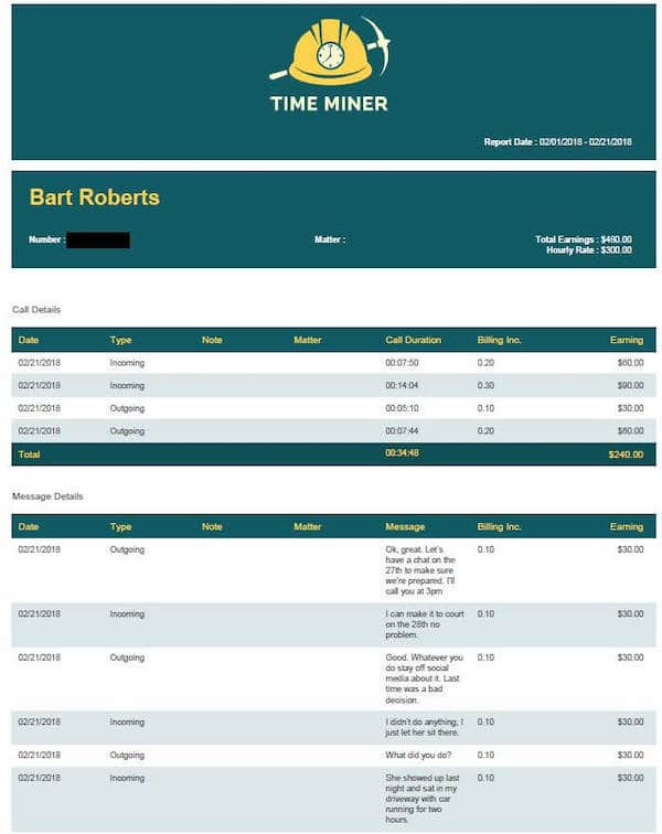 timeminer ringcentral integration