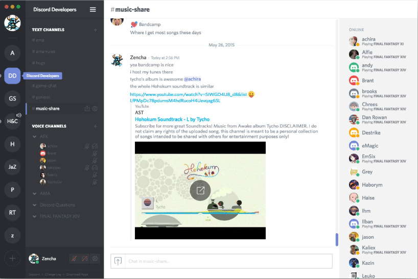 alternatives to slack - discord