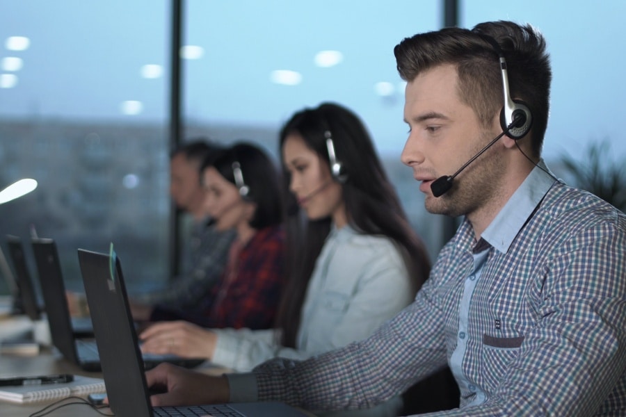 contact center reps