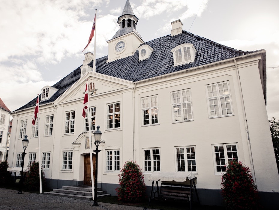 Exterior of a government building