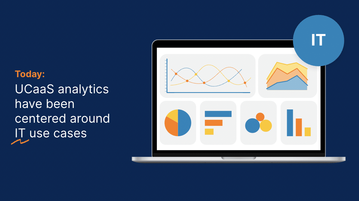 "Today: UCaaS analytics have been centered around IT use cases"