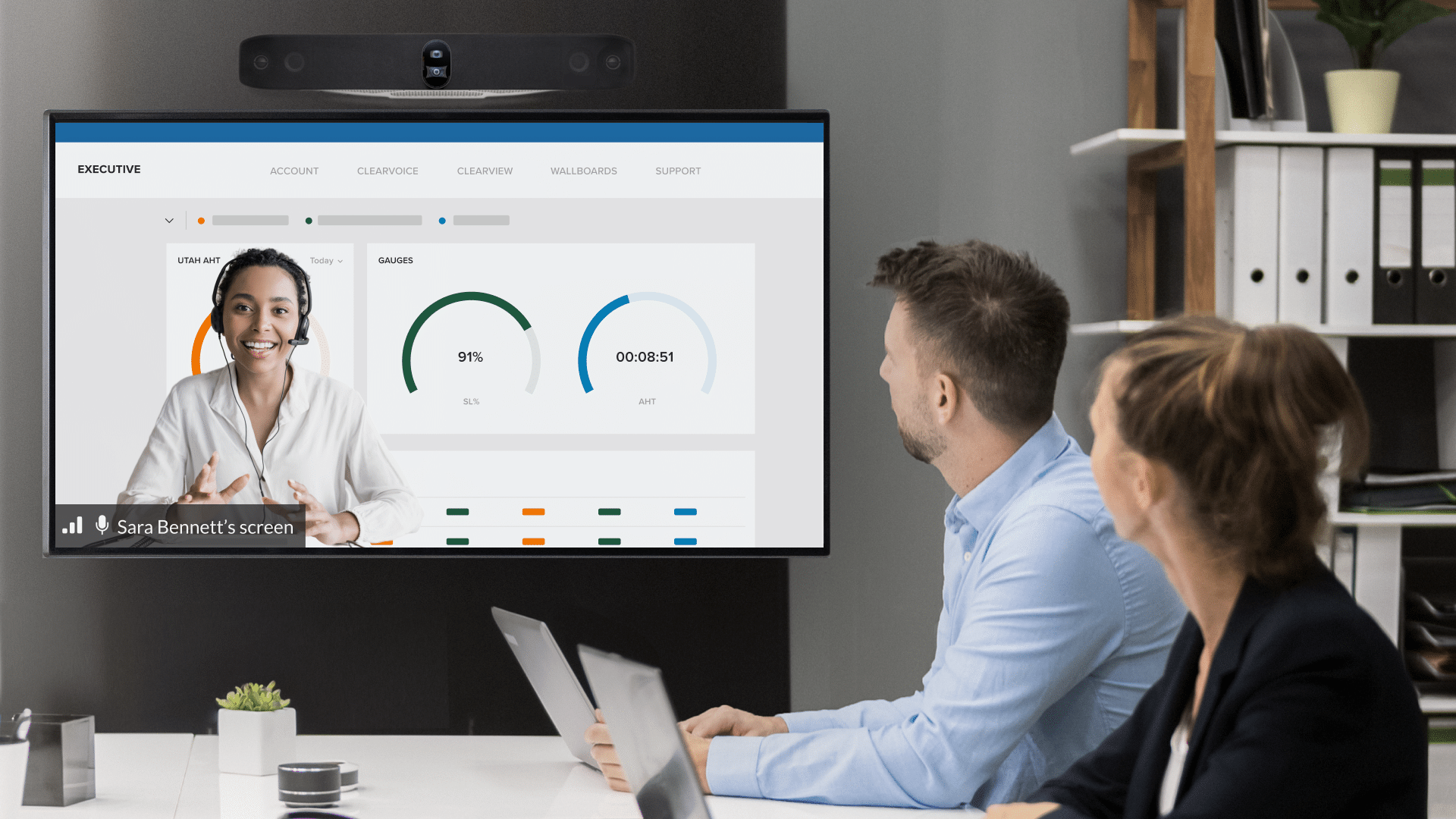 Joining a RingCentral webinar in a meeting room