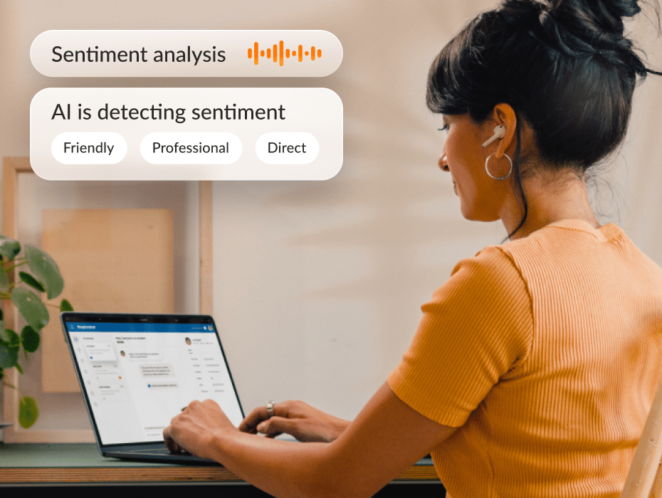 RingCX sentiment analysis