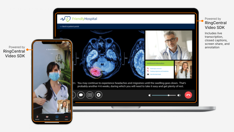 RingCentral Video SDK for Healthcare